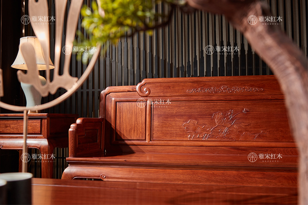 ▲雅宋緬甸花梨家具